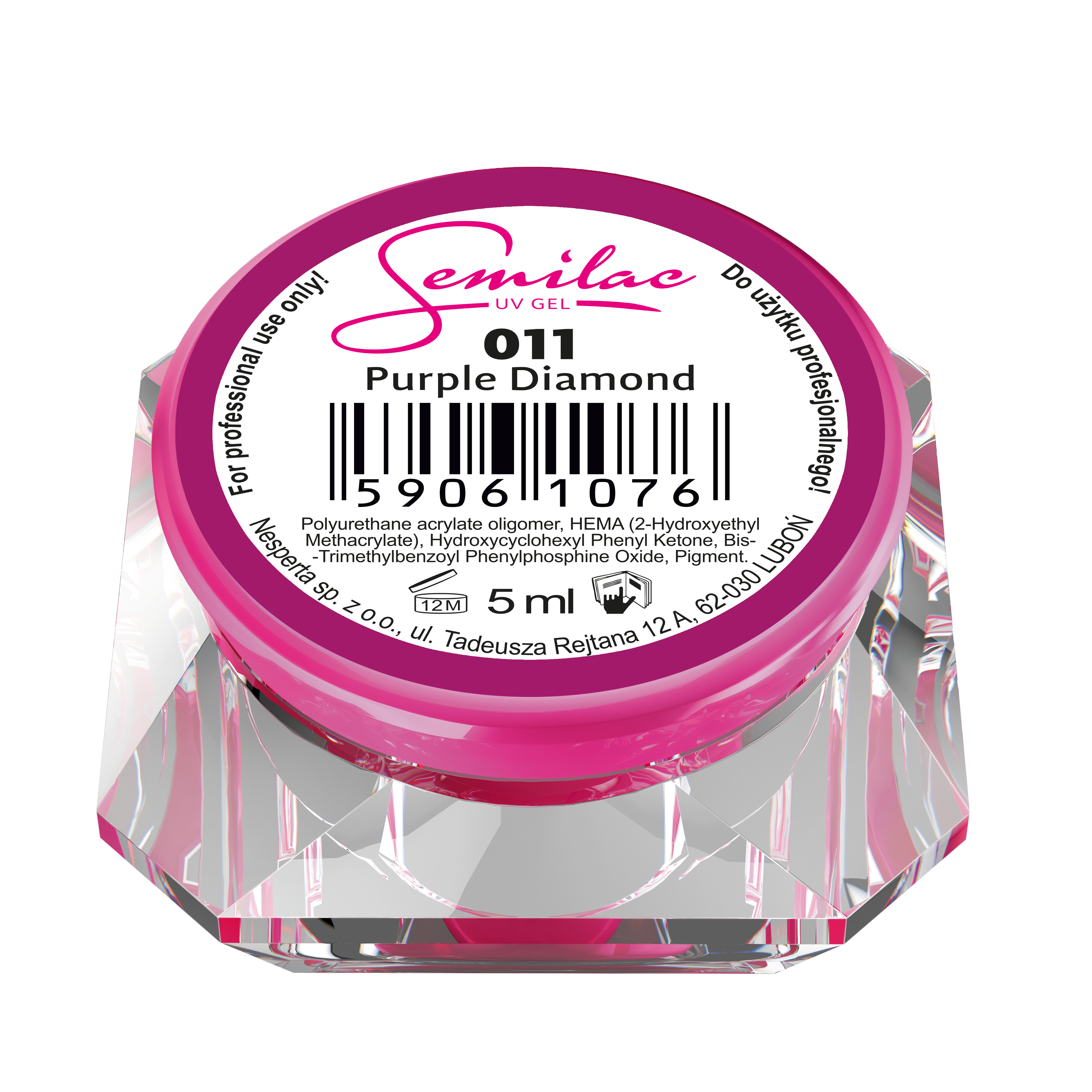 011 Semilac Purple Diamond 5ml