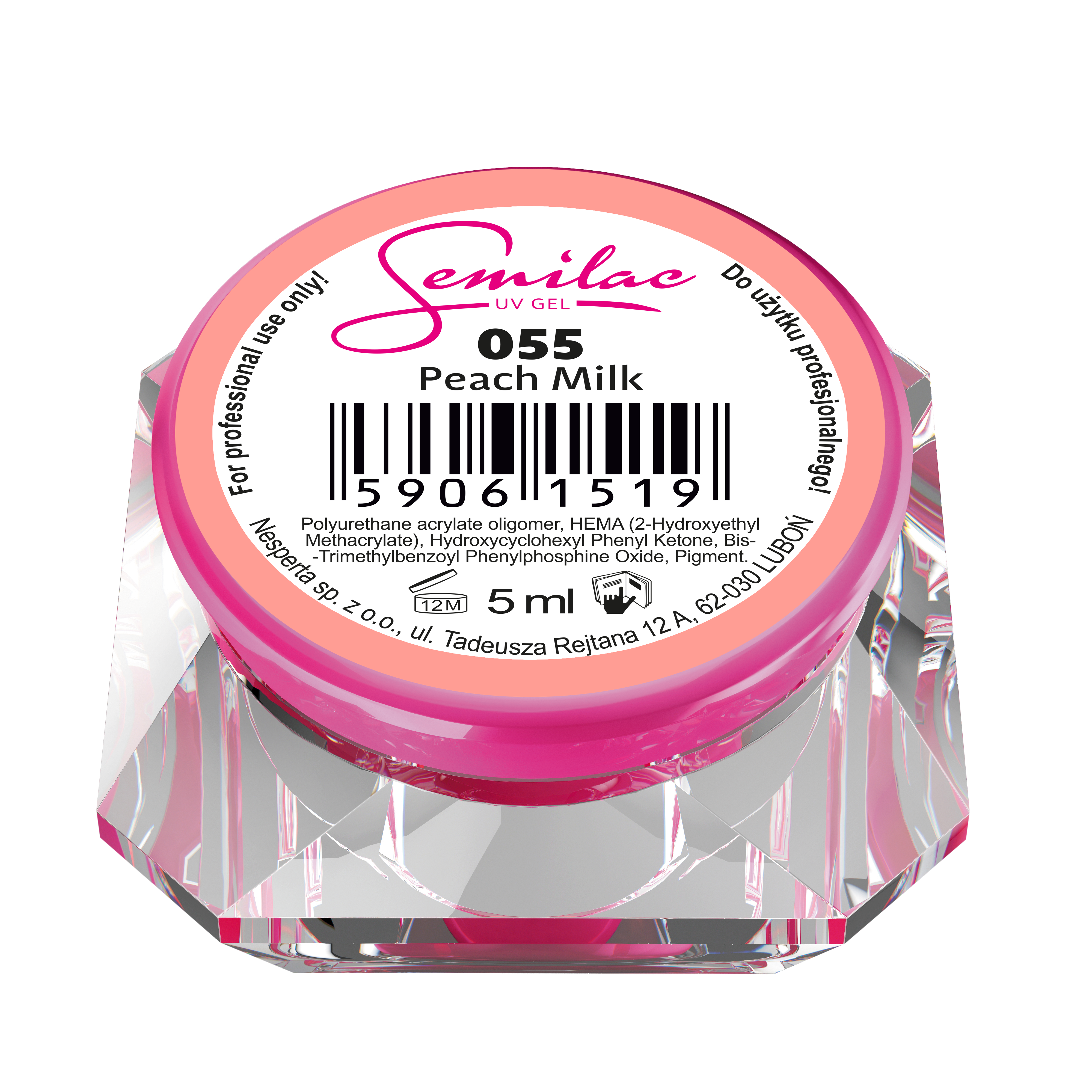 055 Semilac Pesca Latte 5ml