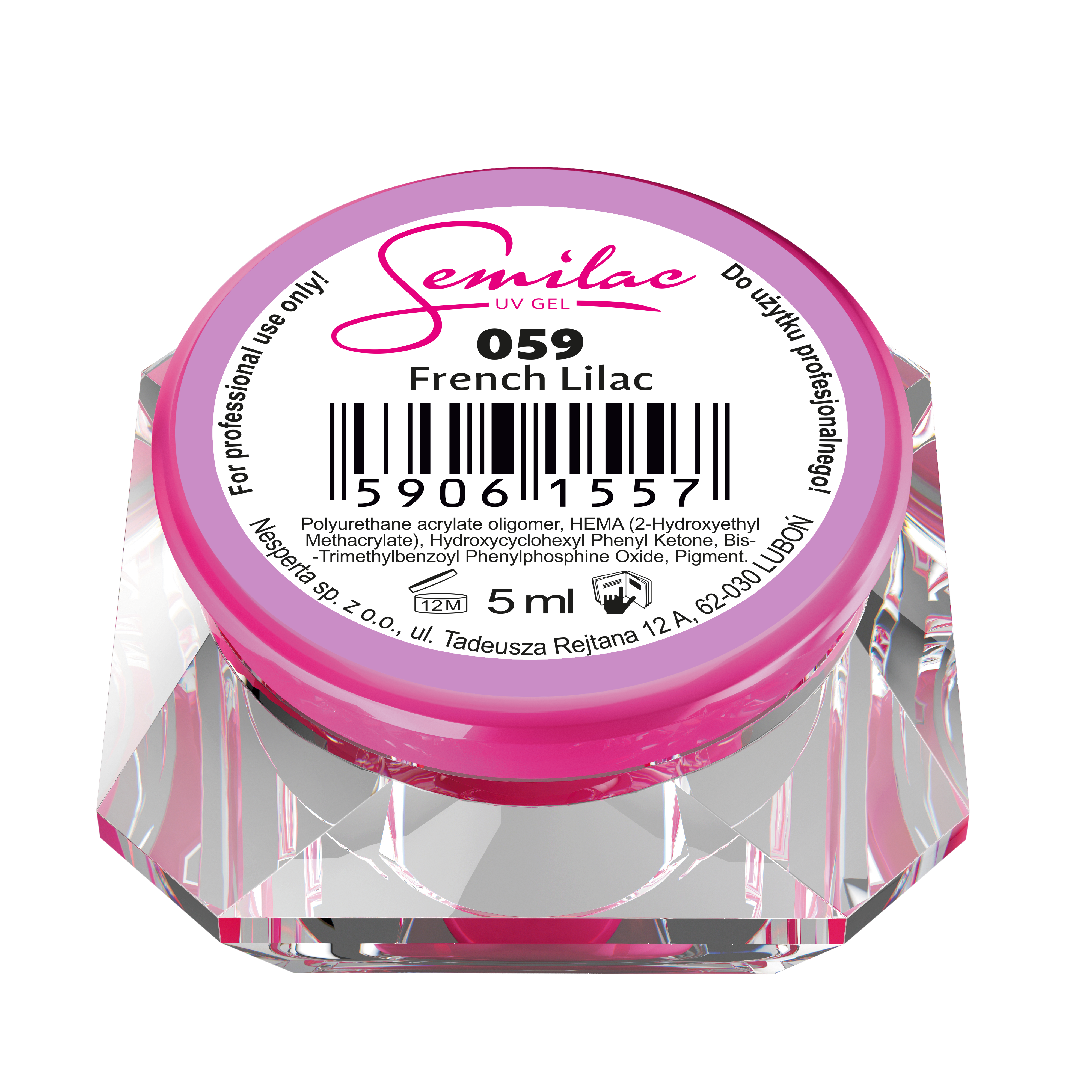 059 Semilac French Lilla 5ml