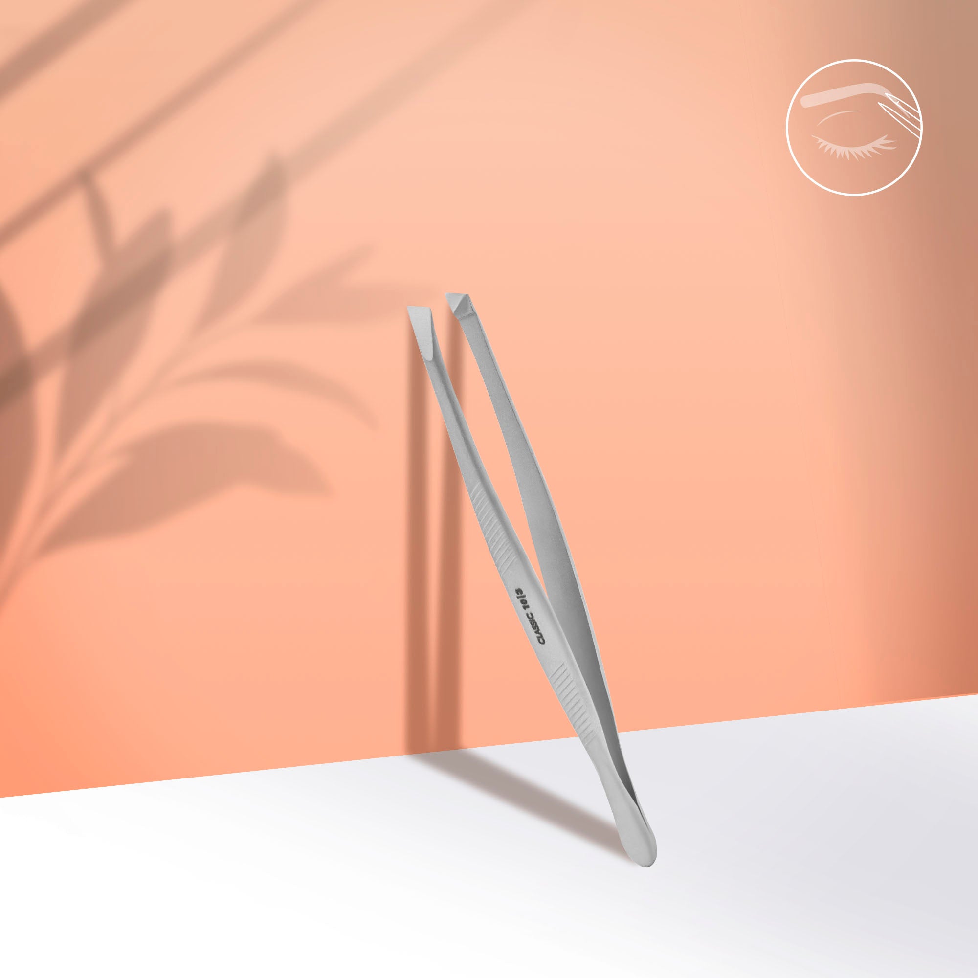 Pinzetta per sopracciglia CLASSIC 10 TIPO 3 (larga smussata)