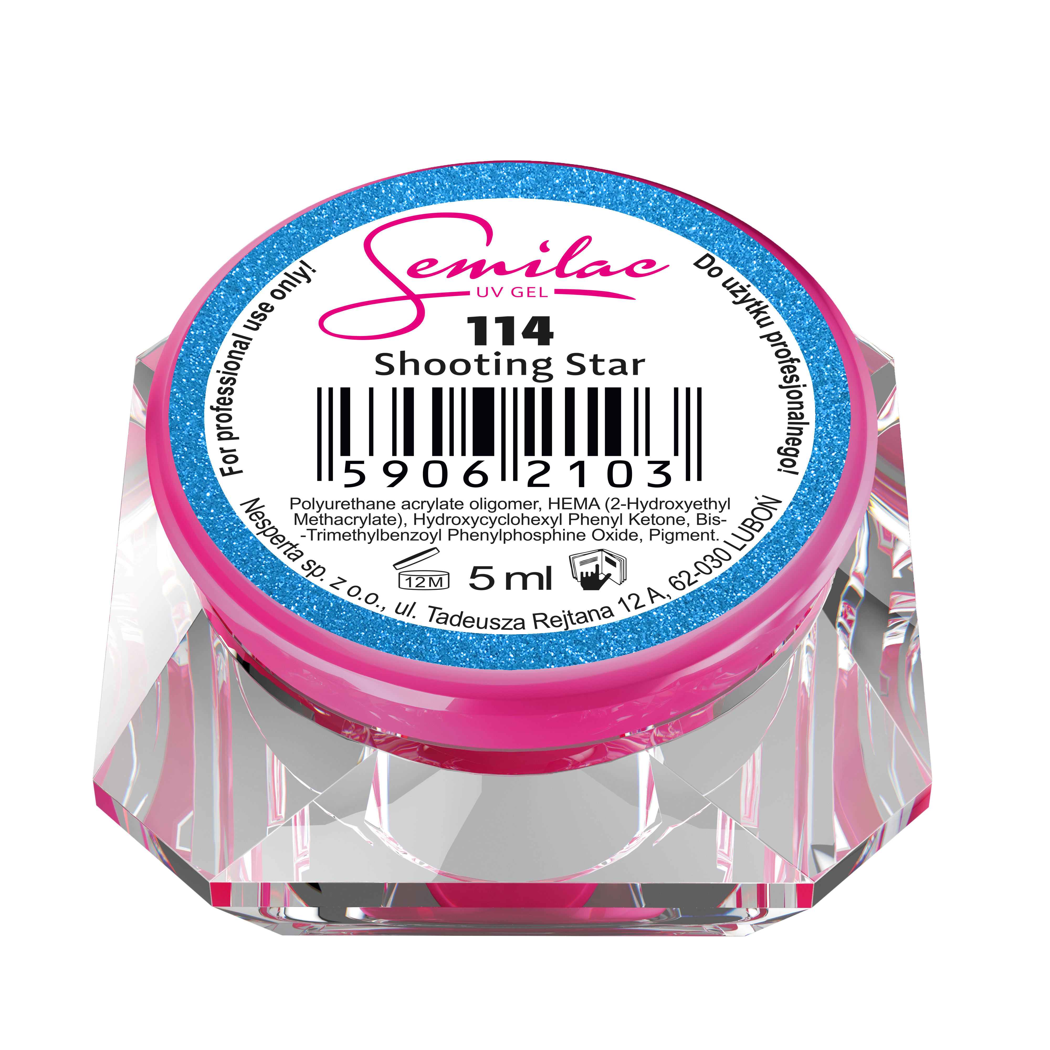 114 Semilac Shooting Star 5ml
