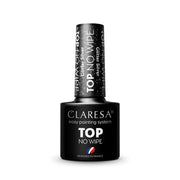Claresa TOP NO WIPE 5 ml Glitter Silver