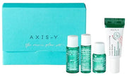 Axis-Y The Mini Glow Set (cleanser/8ml + ton/5ml + ser/5ml + ampoule/5ml)
