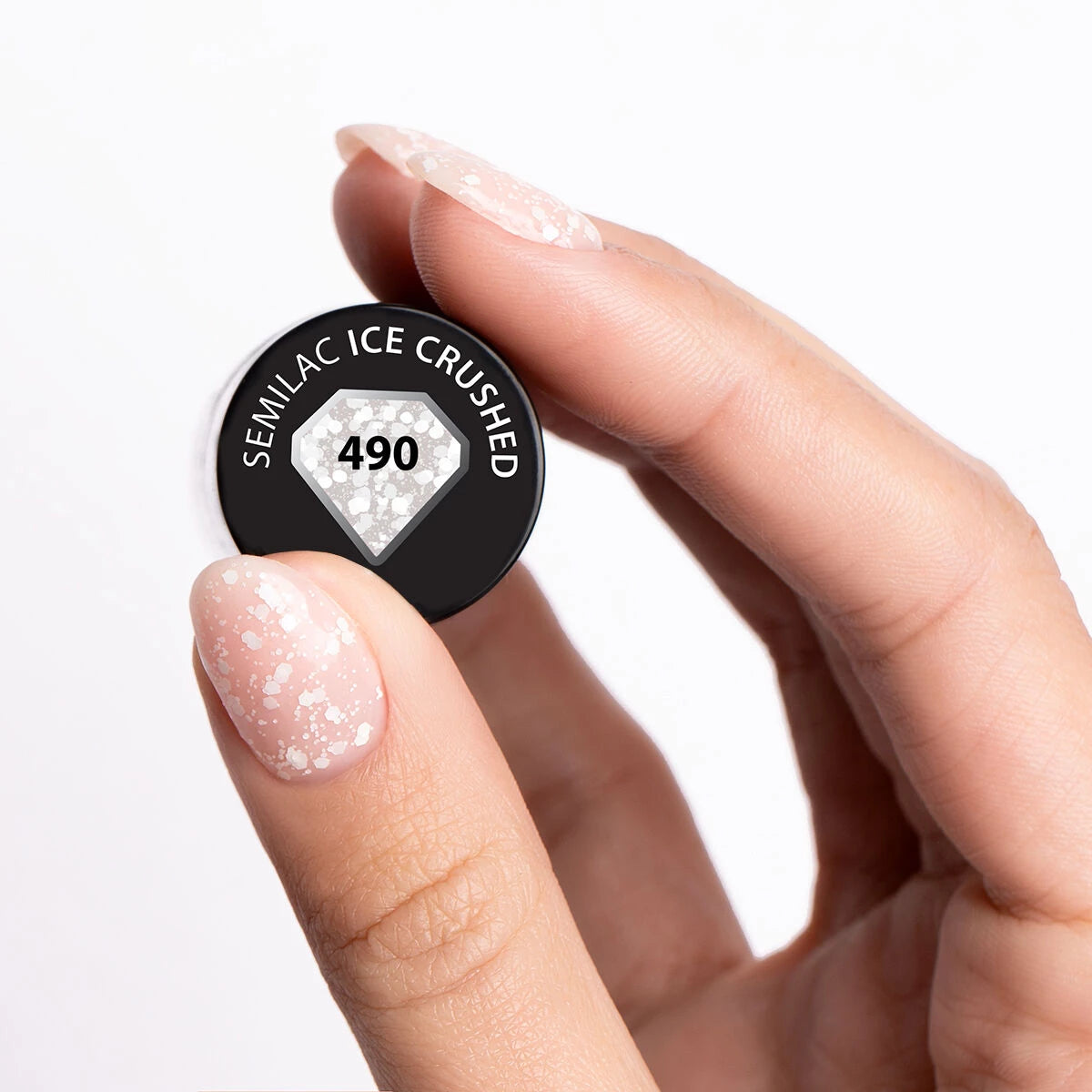Semilac 490 Ghiaccio tritato 7 ml