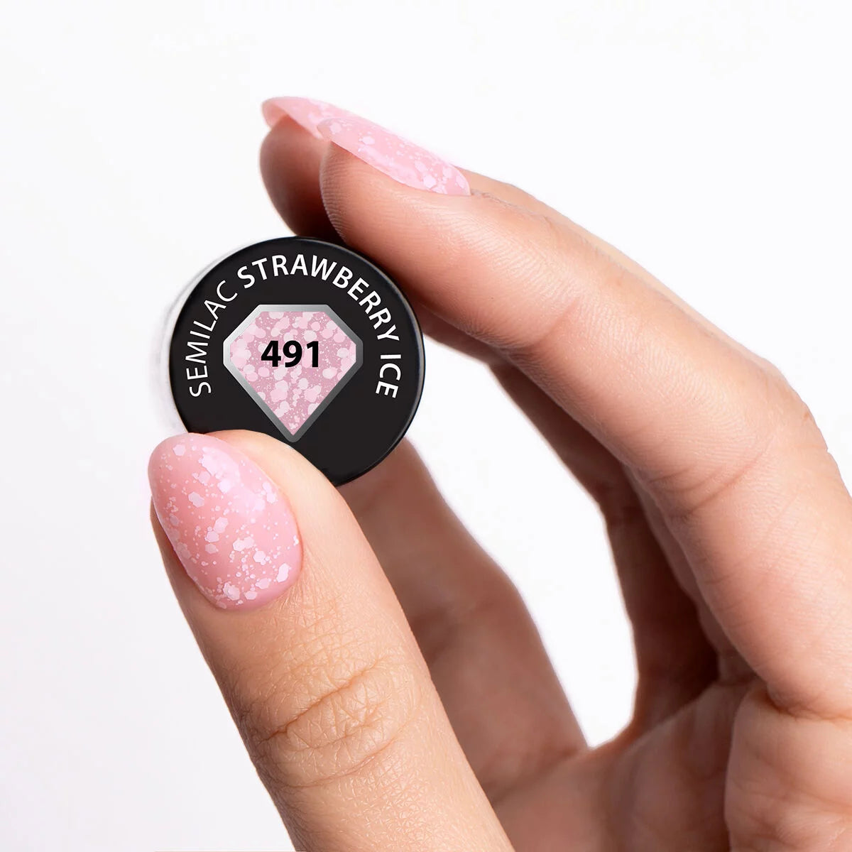 Semilac 491 Ghiaccio alla fragola 7 ml