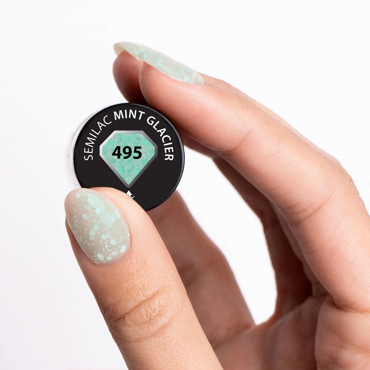 Semilac 495 Ghiacciaio alla menta 7 ml