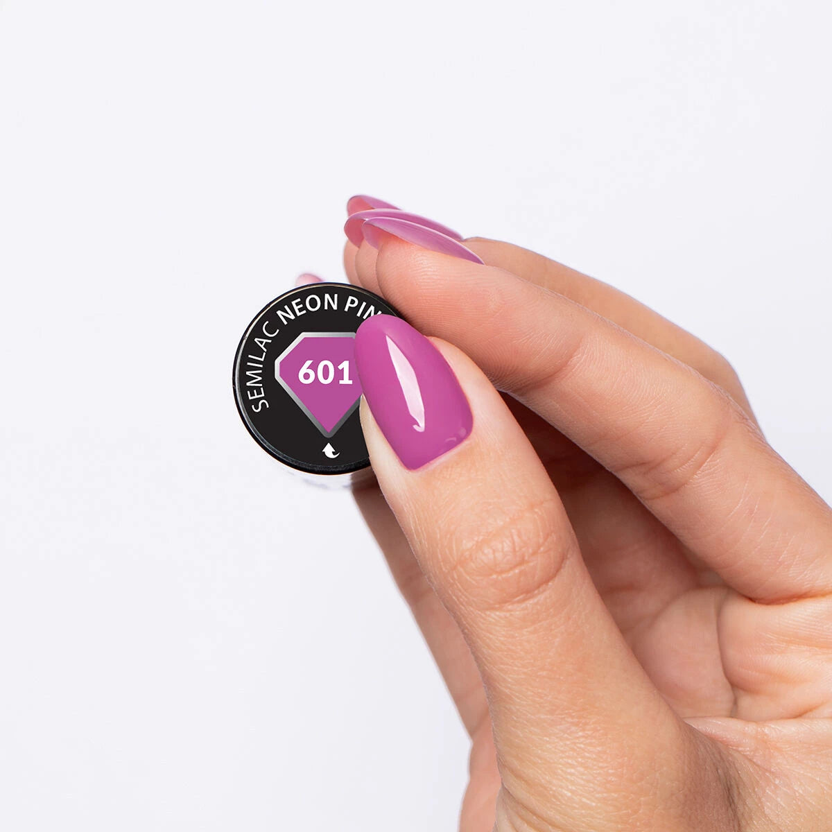 Semilac 601 Neon Pink Punch 7ml