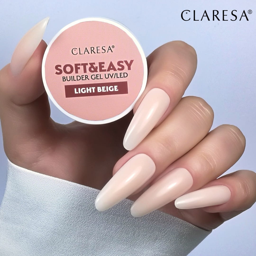 Claresa SOFT&EASY Builder Gel LIGHT BEIGE 45g