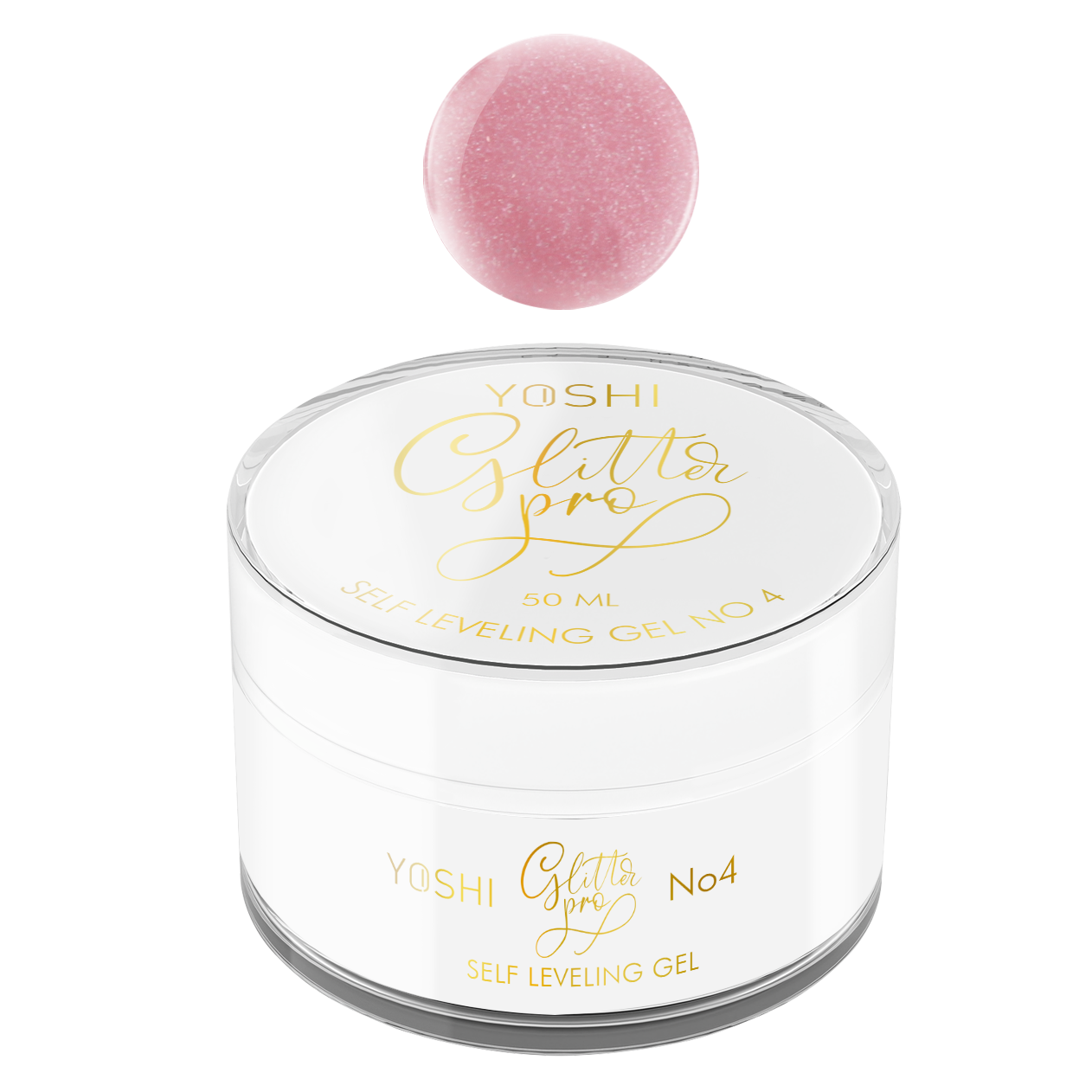 YOSHI Glitter PRO Gel  n. 4 50 ml