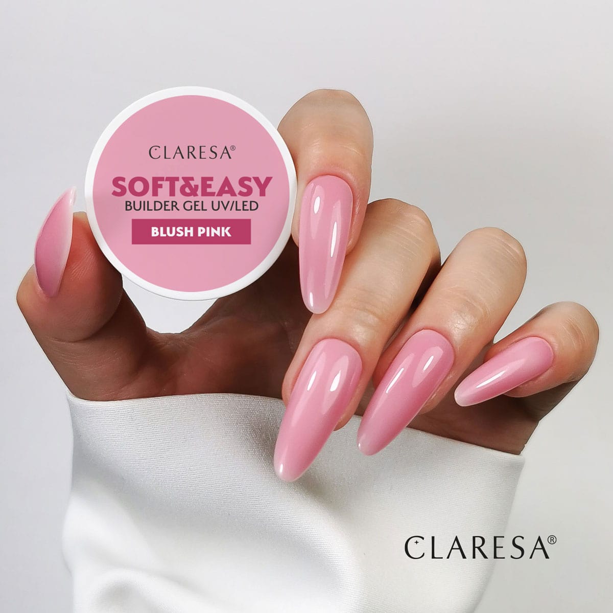 Claresa SOFT&EASY Builder Gel BLUSH PINK 45ml