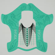 Modello per estensione unghie 100 pezzi