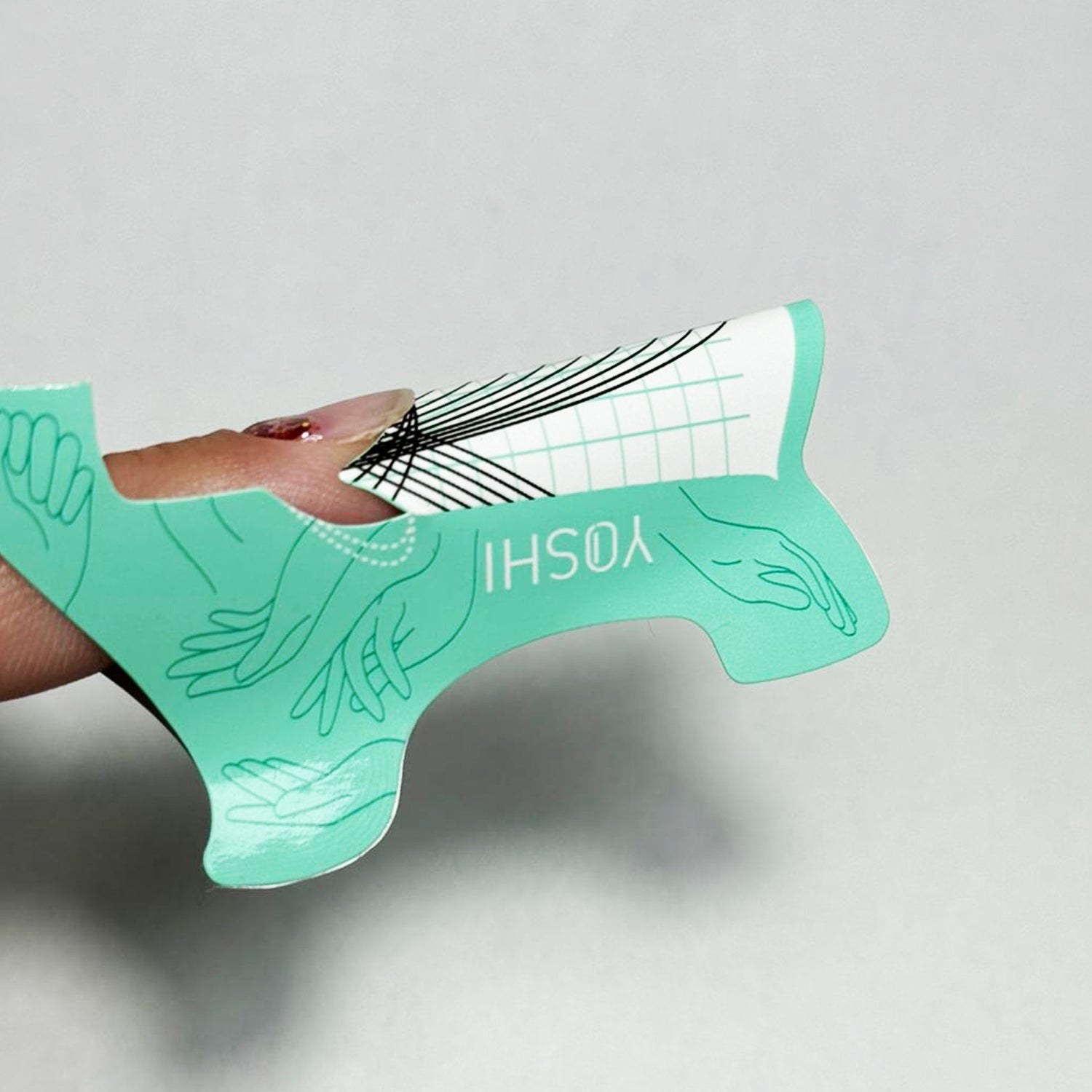 Modello per estensione unghie 100 pezzi