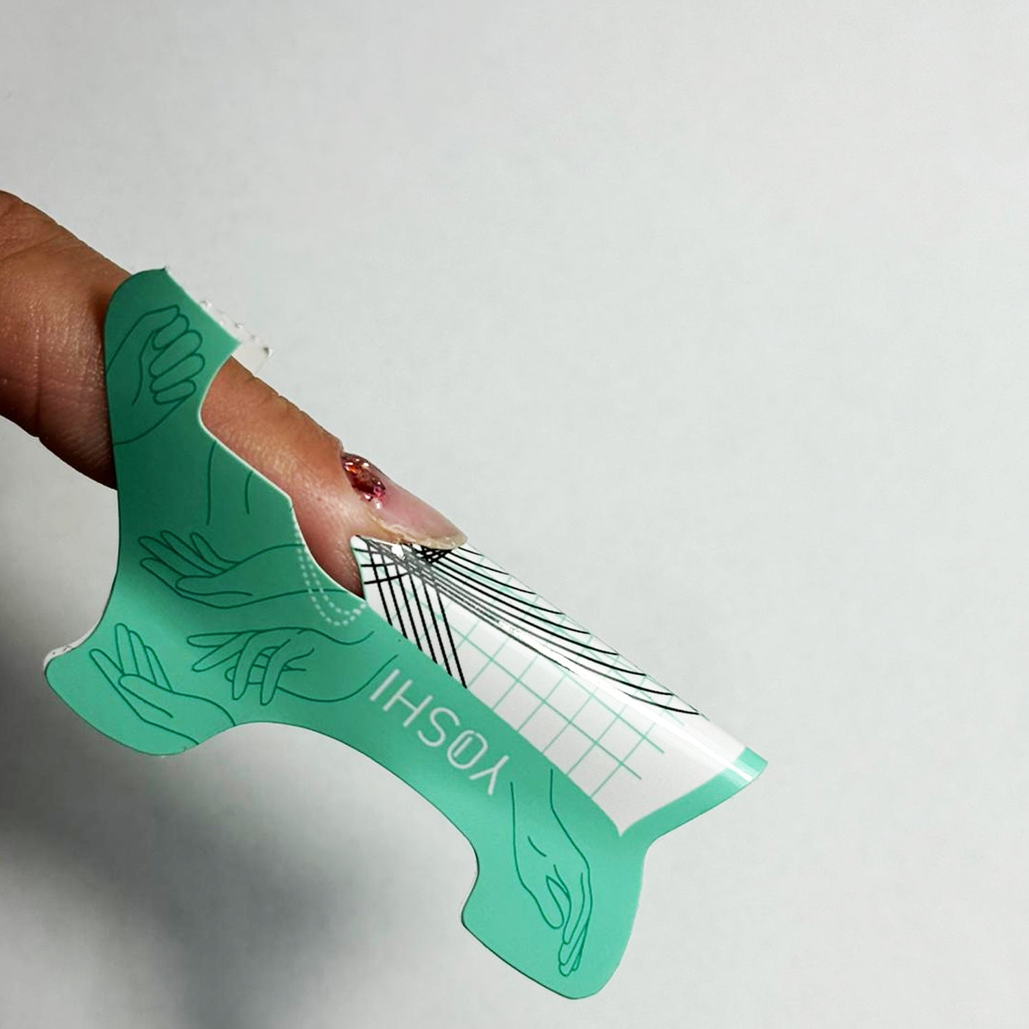 Modello per estensione unghie 100 pezzi