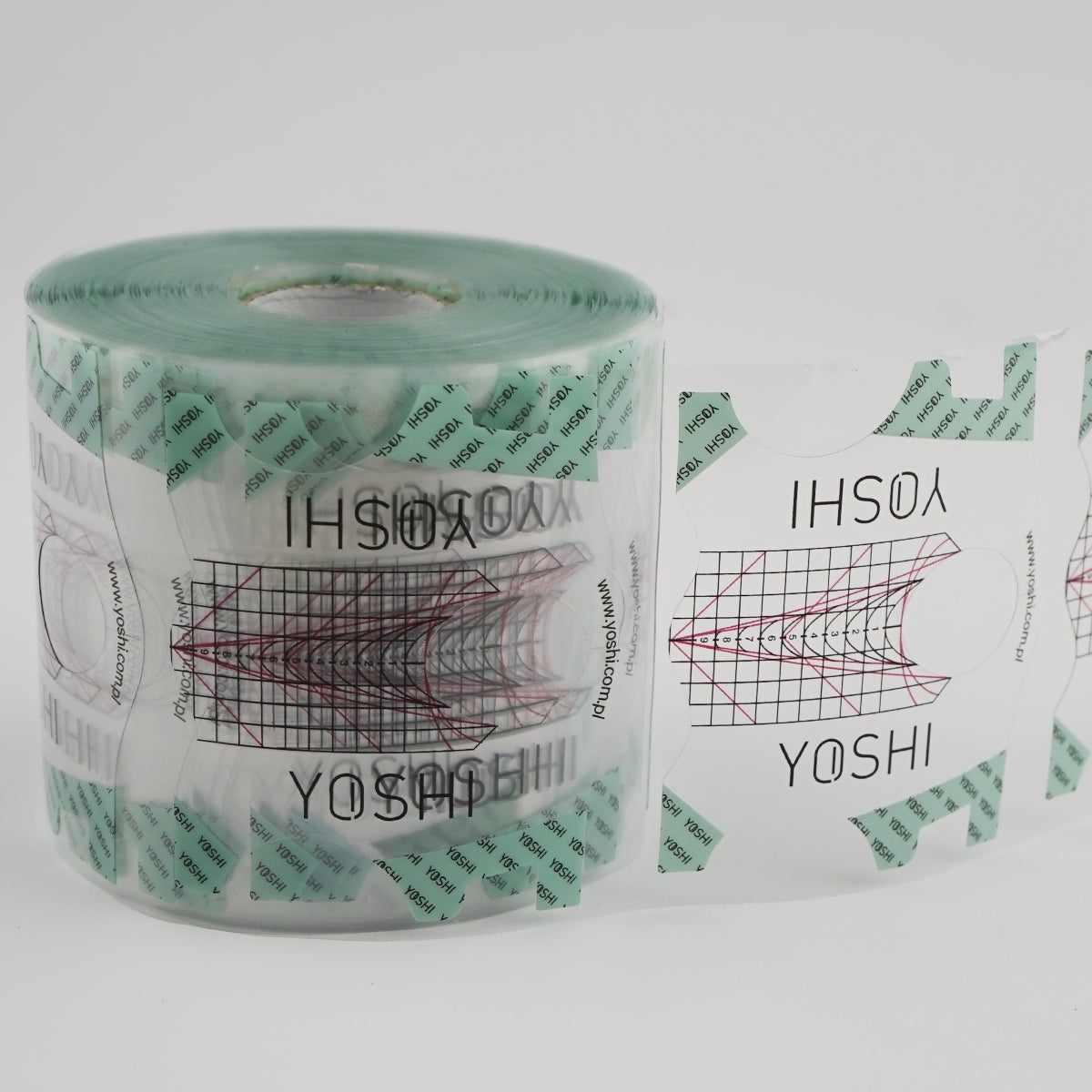 Modello per estensione unghie TRASPARENTE 400 pz.