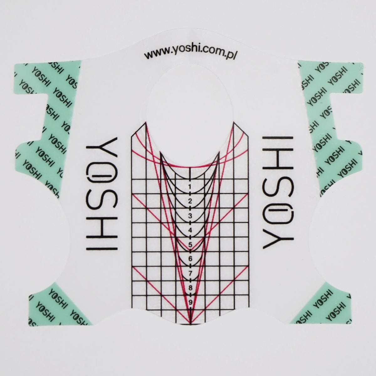 Modello per estensione unghie TRASPARENTE 400 pz.