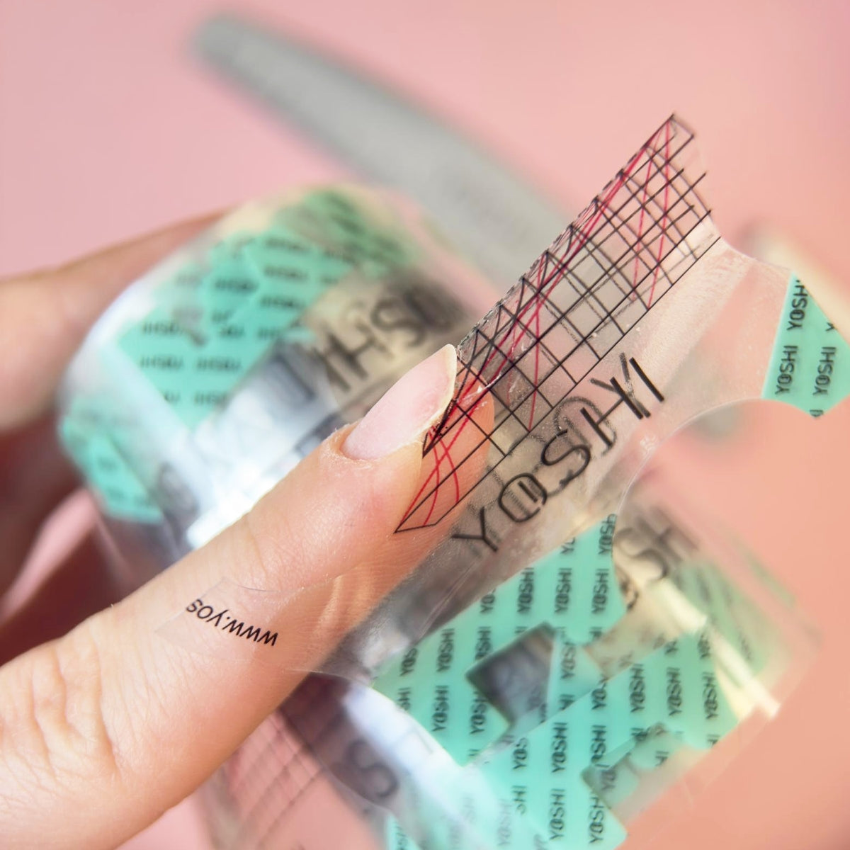 Modello per estensione unghie TRASPARENTE 400 pz.