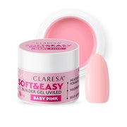 CLARESA – Soft&Easy Builder Gel 12ml Baby Pink