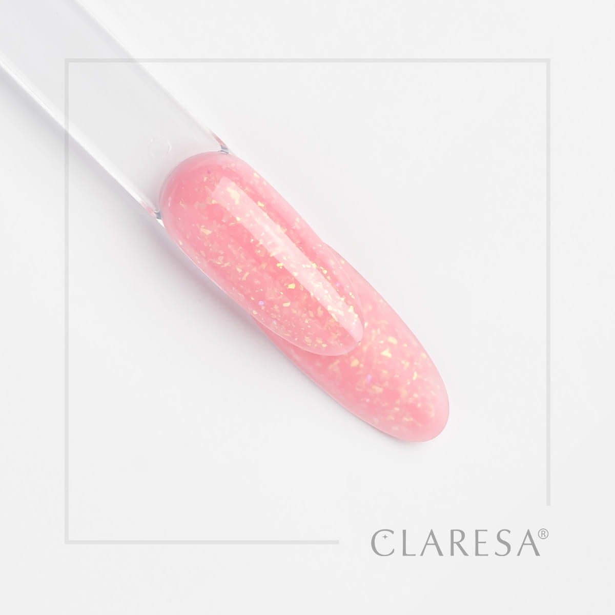 Claresa SOFT&EASY Builder Gel GLIMMER PINK 12ml