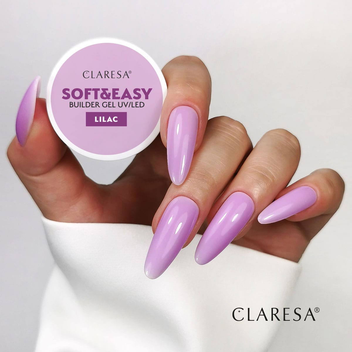 Claresa SOFT&EASY Builder Gel LILAC 12ml
