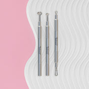 Set di strumenti per cosmetologia "Clean Skin" BEAUTY & CARE 30 (cucchiaio Uno, strumento rotondo con 19 fori e anello a doppia estremità)