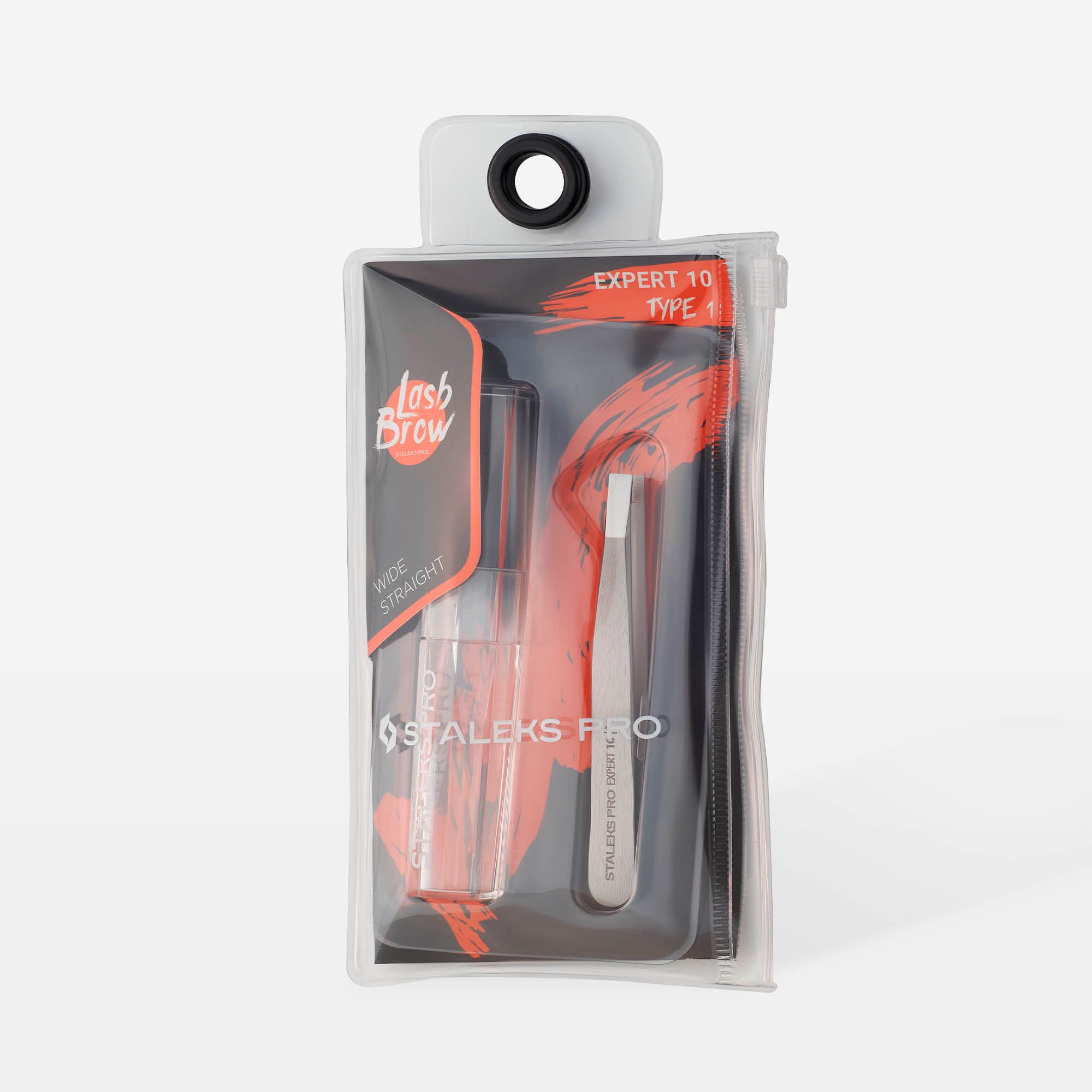 Pinzetta per sopracciglia EXPERT 10 TIPO 1 (larga e dritta)