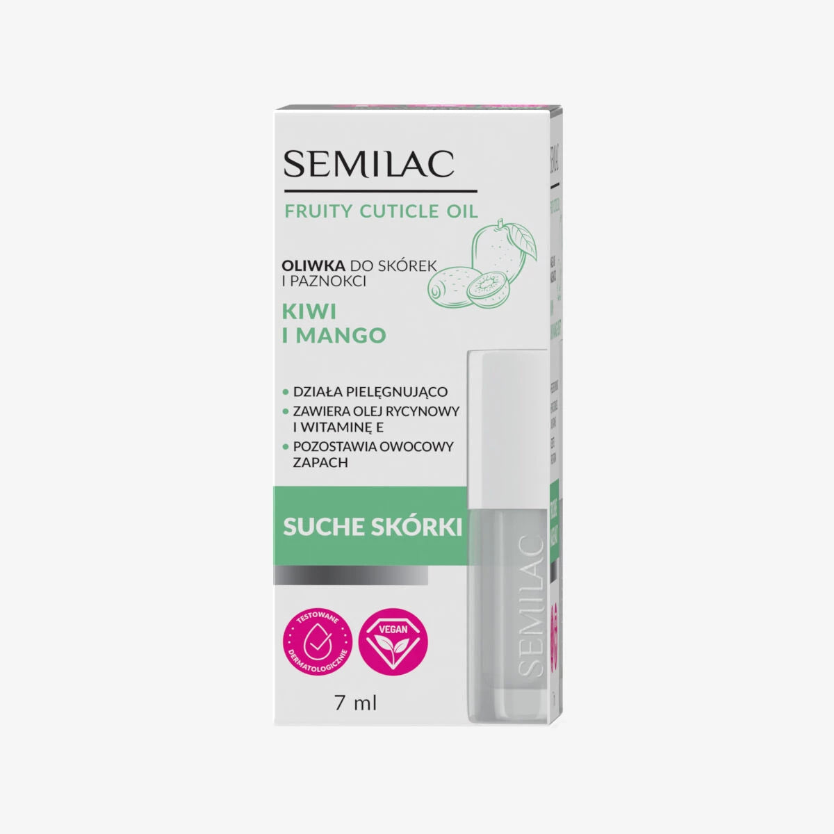 Semilac Olio per unghie Kiwi Mango 7ml