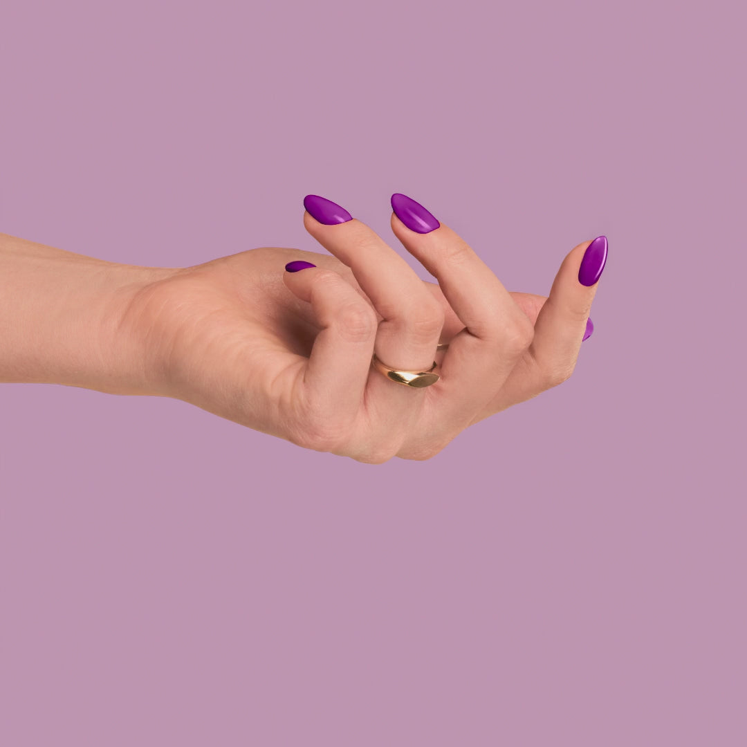 Carica video: 129 Semilac Violet Bliss 7 ml