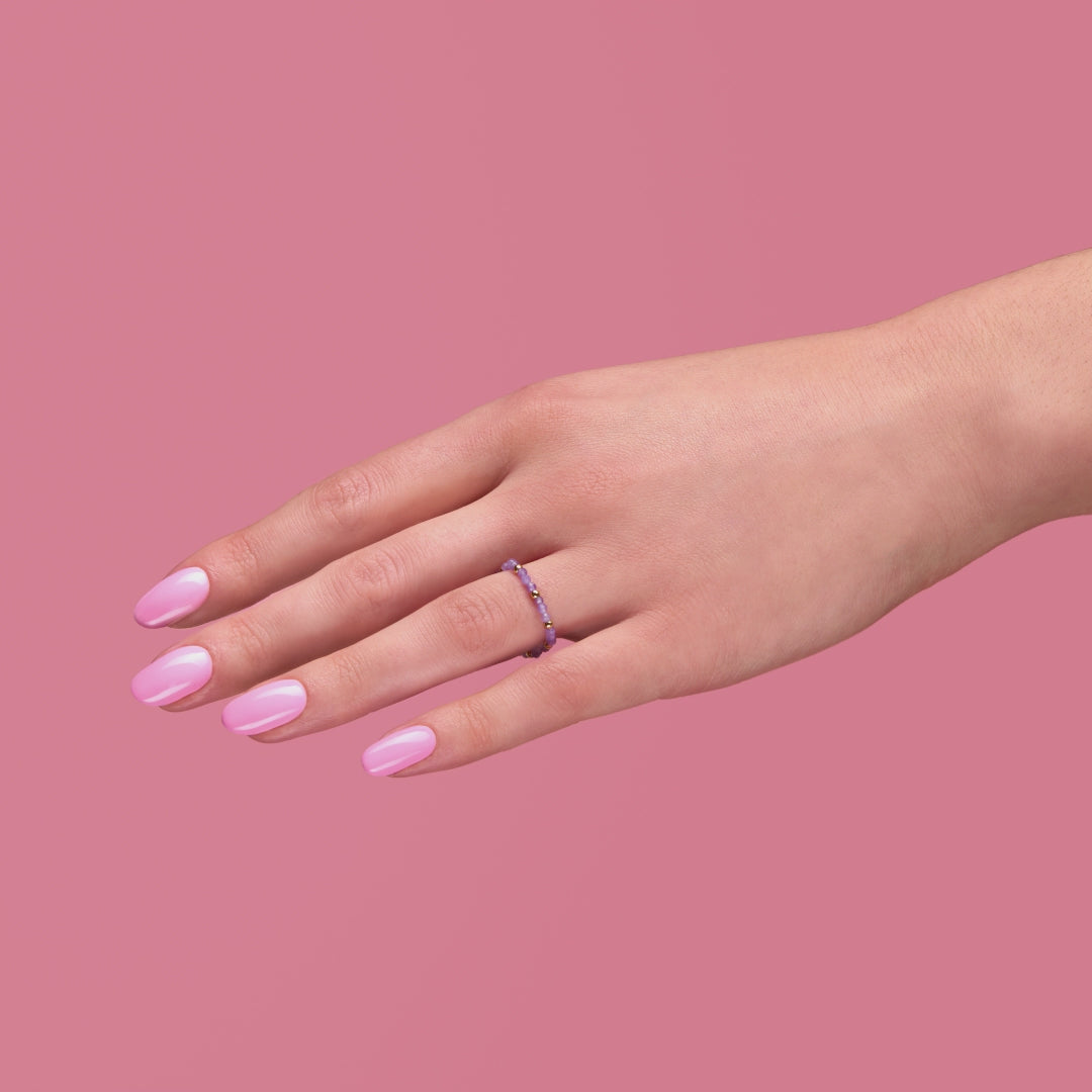 Carica video: 003 Semilac Rosa Dolce 7 ml