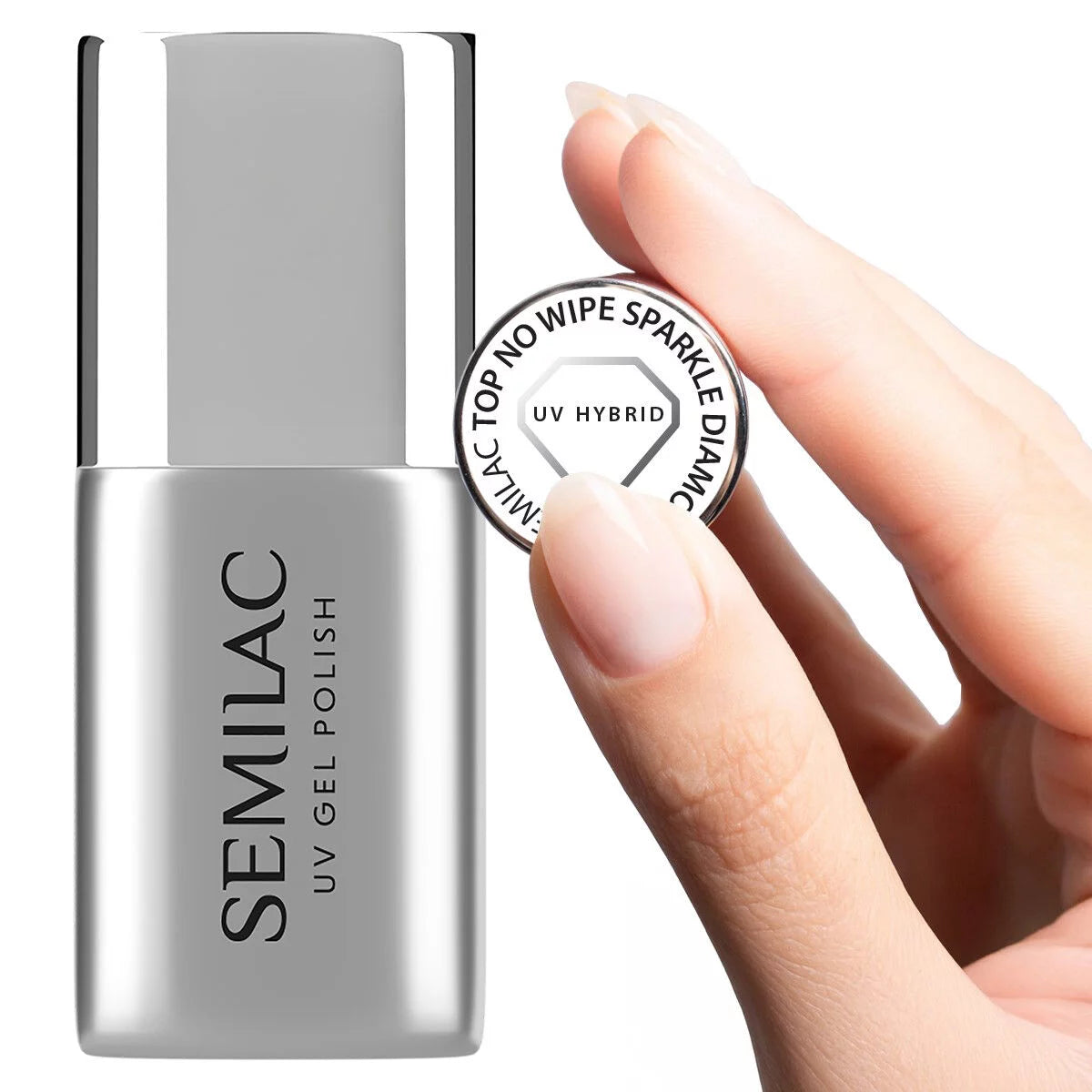 Semilac Top No Wipe Sparkle Diamond 7 ml